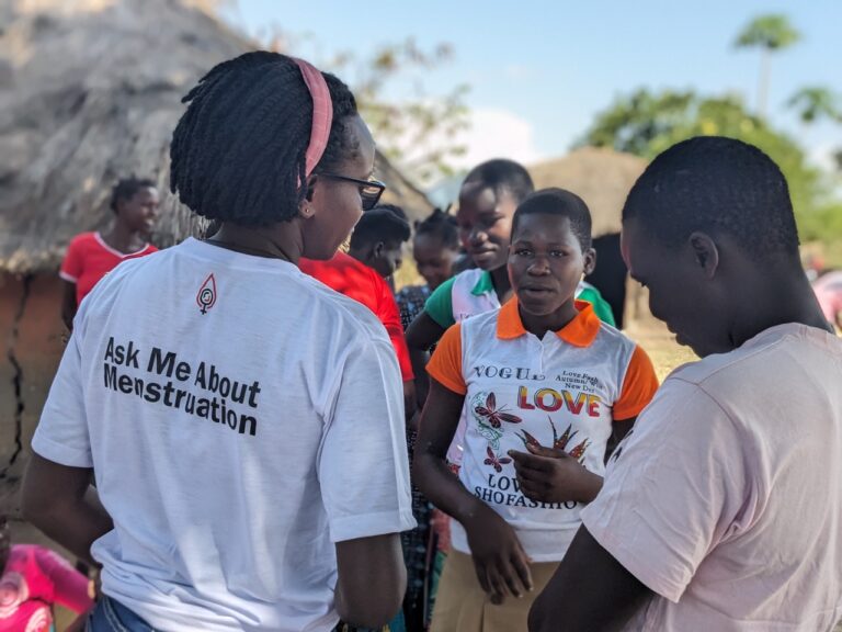 Esonga menstrual health education workshop