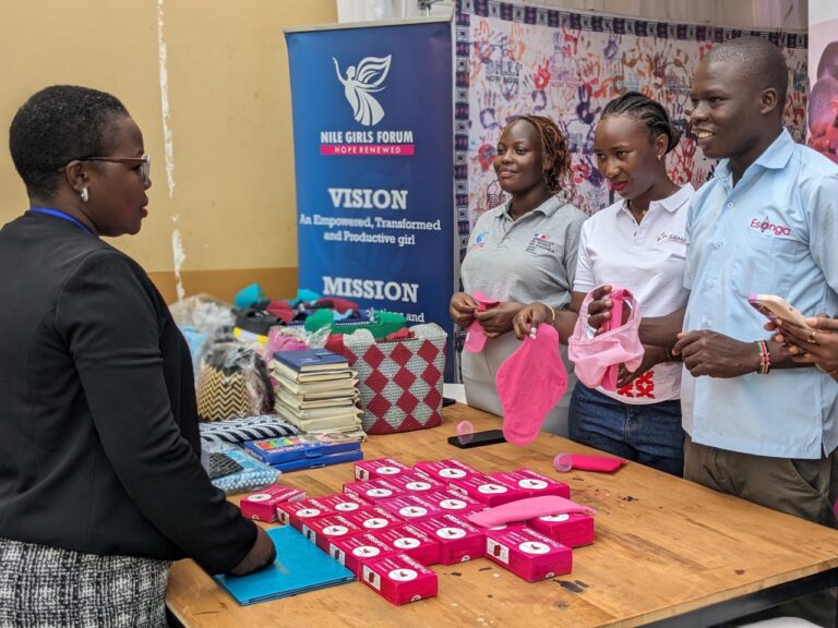 Reusable sanitary pads supplied by Esonga